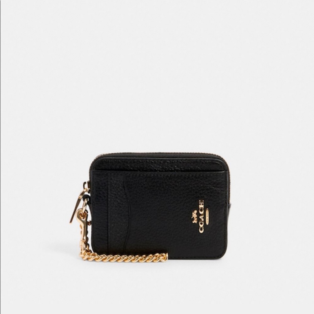 COACH black wallet
